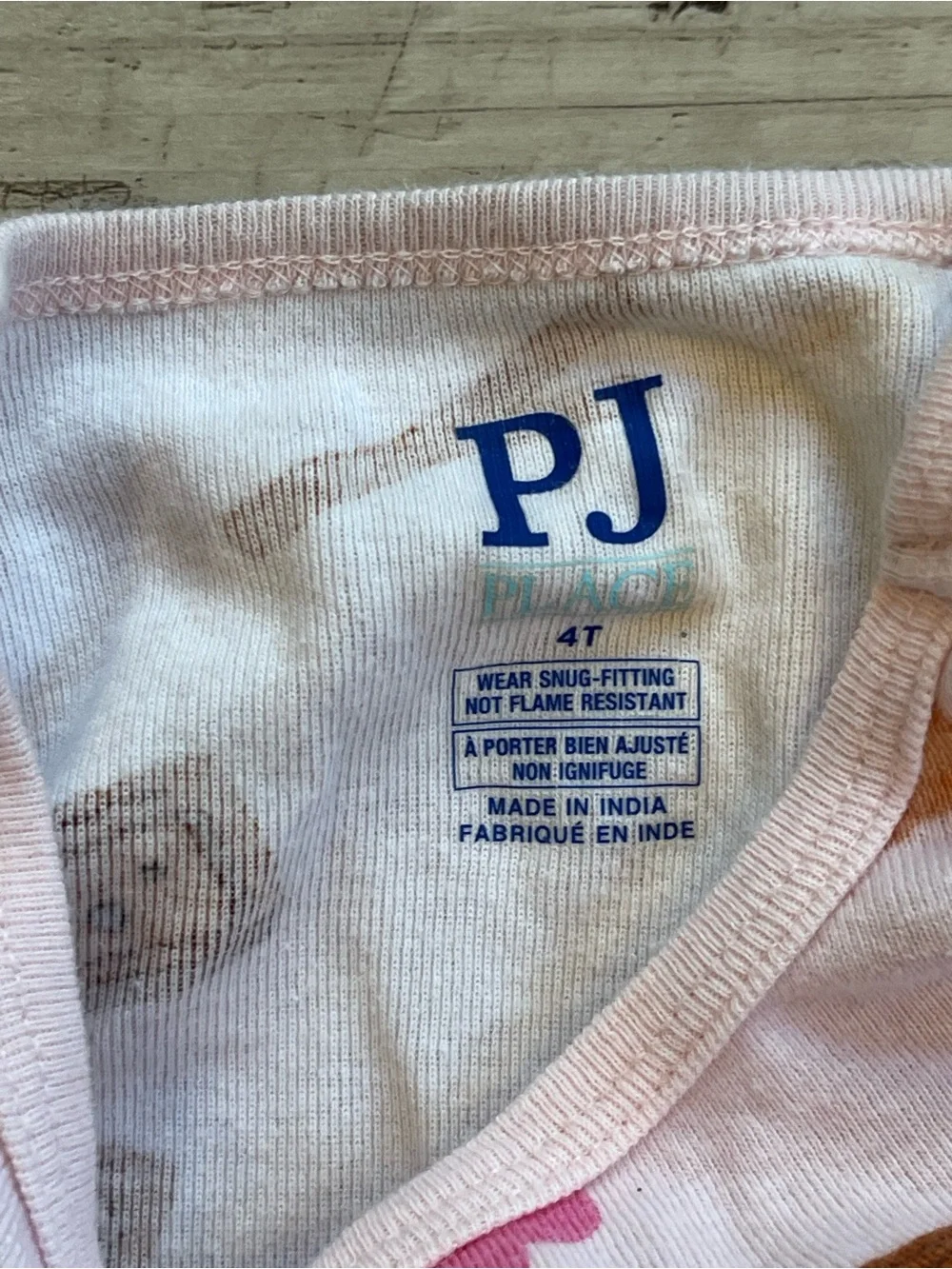 The Children’s Place | Pink S'mores Long-Sleeve Pajama Set | Size: 4T